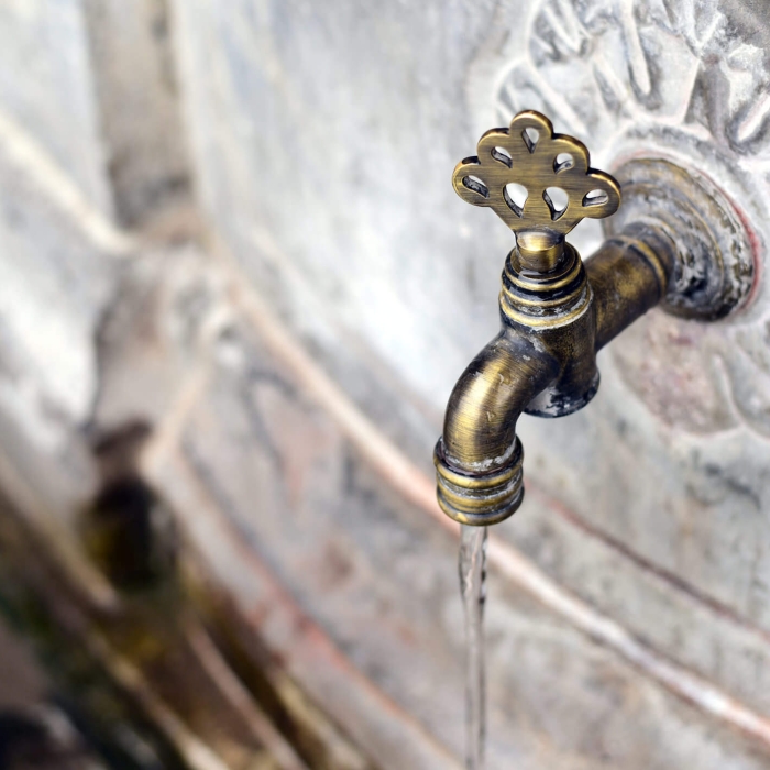 antique faucet