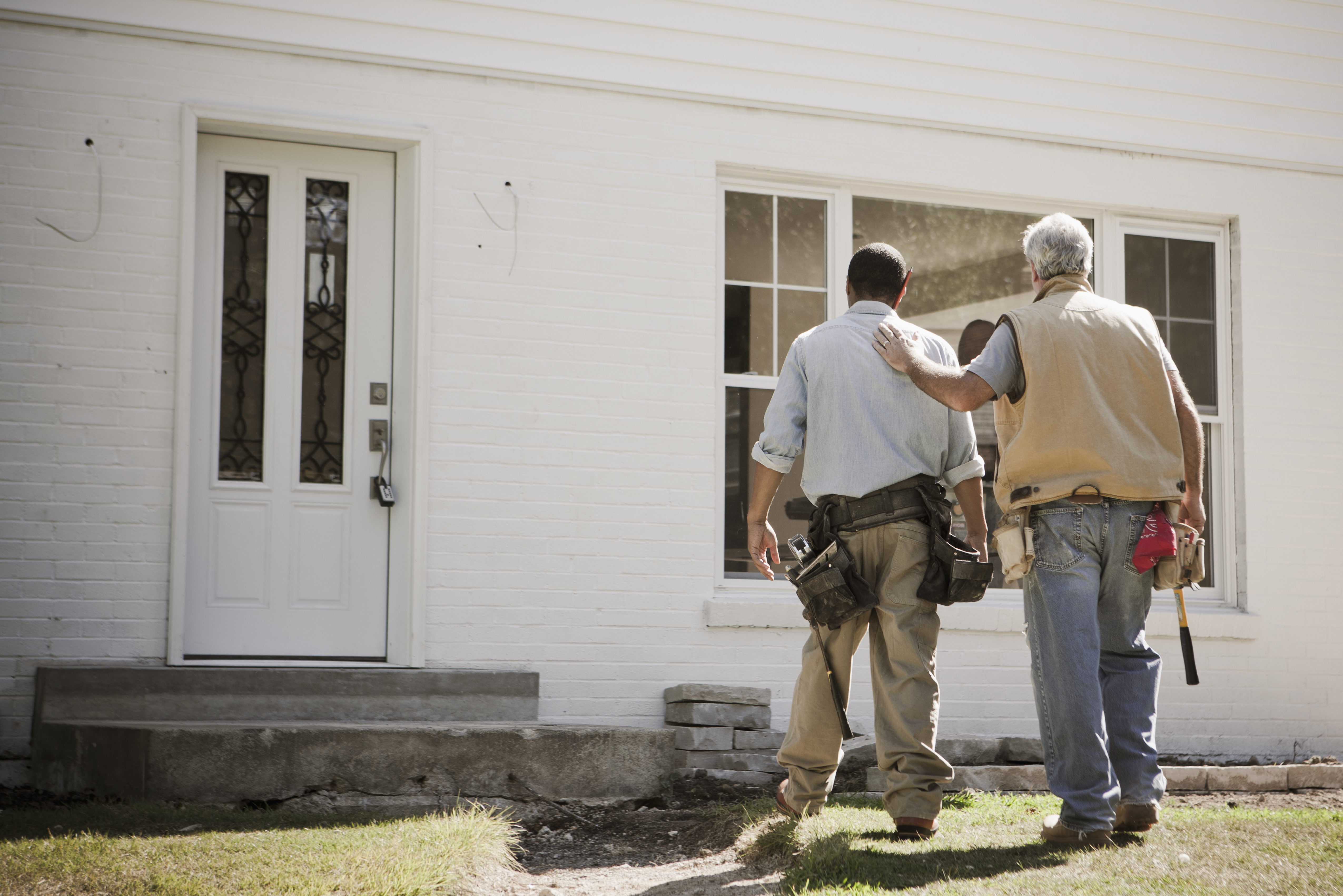 Home contractors pat on back