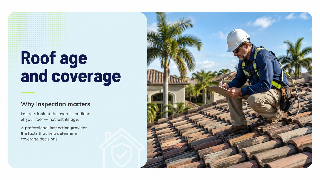 Can your insurer drop you for an old roof? Florida rules in 2026