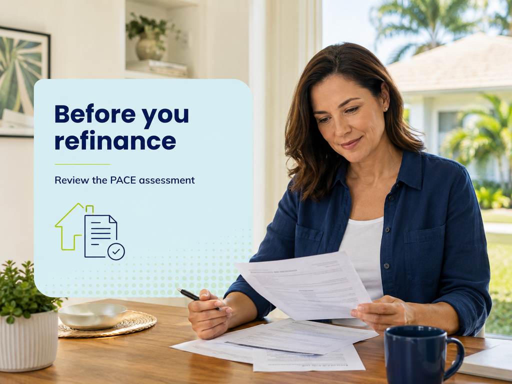 How the PACE lien works when you sell or refinance your home