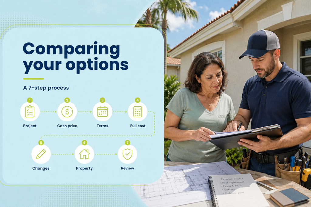 PACE vs personal loan vs contractor financing for home repairs